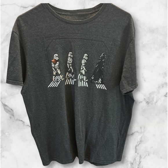 MAD Engine Other - Star Wars MAD Design Gray T Shirt Size L Very soft!